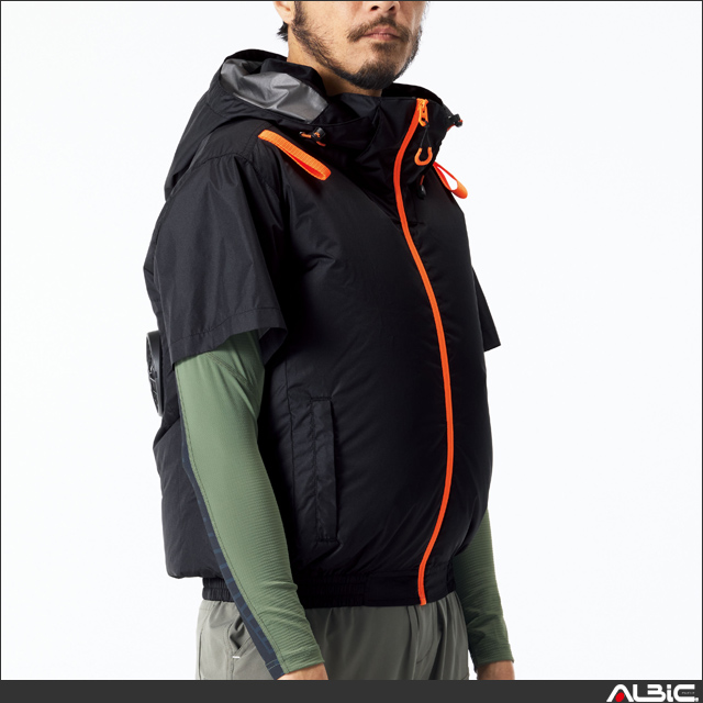 空調風神服 1145-ATKシリーズ モデル着用イメージ1