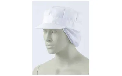 八角帽子たれ付