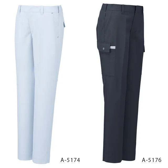 A5174　レディーススラックス／A5176　レディースカーゴパンツ