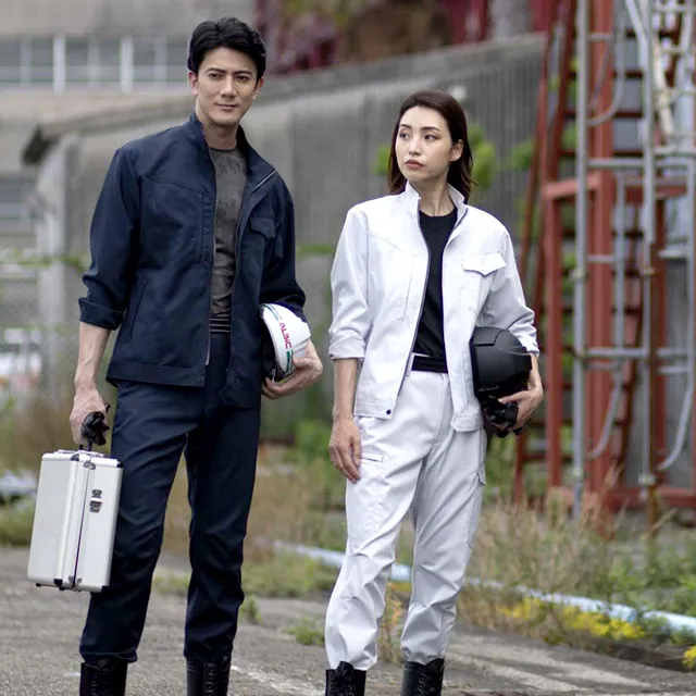 作業服 AL15シリーズ　モデル着用画像
