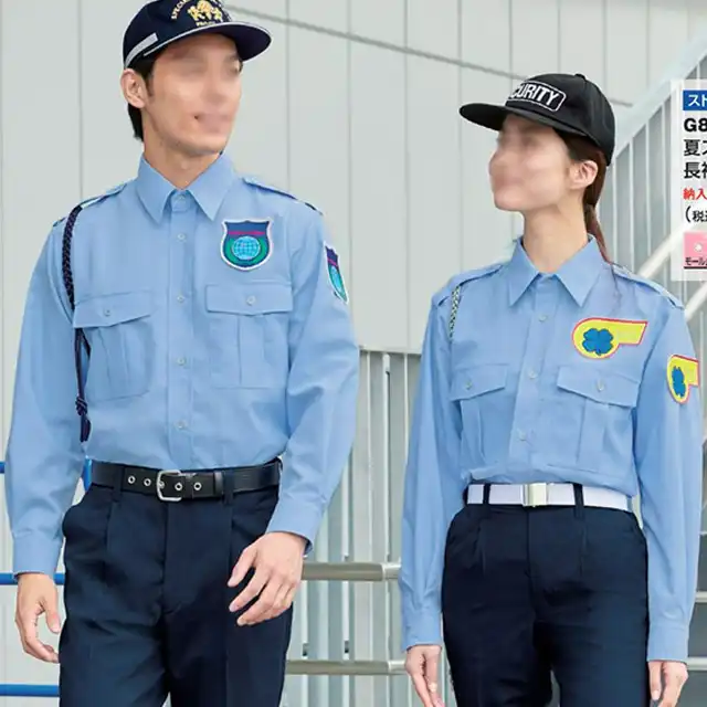 警備服G816-BSTシリーズ　モデル写真