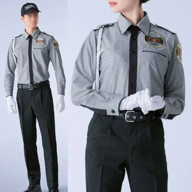 警備服GA119-BSTシリーズ　モデル写真