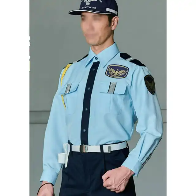 警備服GS614-BSTシリーズ　モデル写真