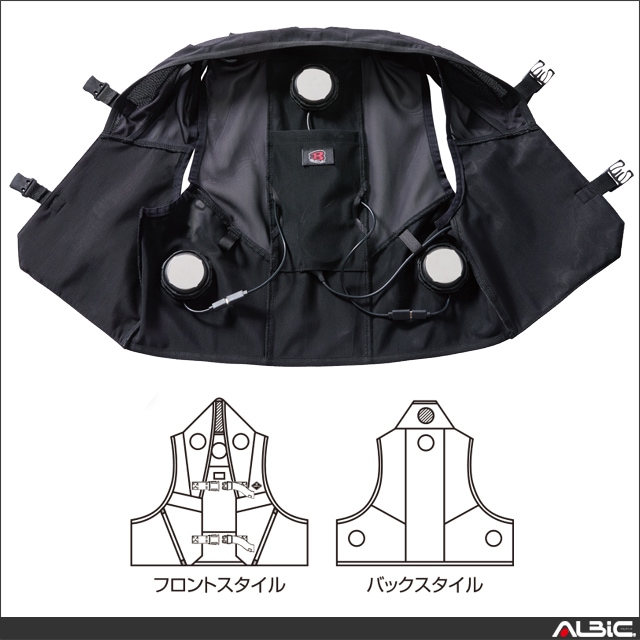 アイスクラフト ペルチェ ベスト IC101S 機能詳細
