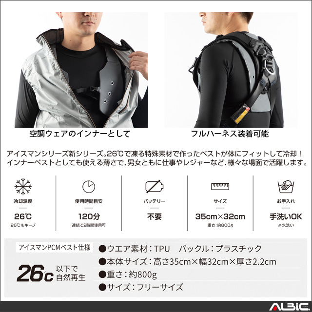 アイスマン PCMベスト2 機能詳細3