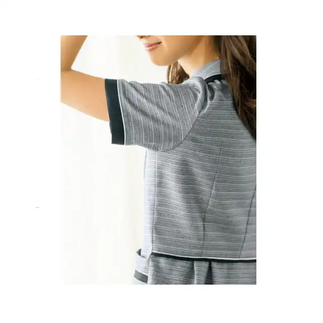 事務服 LJ0767-BMXシリーズ ソフトジャケット袖部分