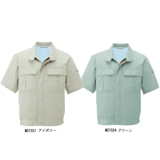 半袖ブルゾン