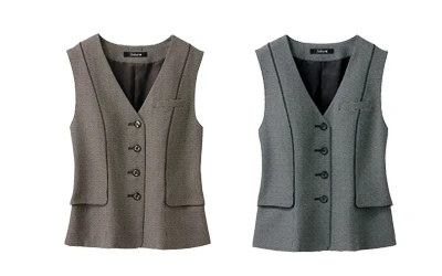 ベスト（千鳥柄）