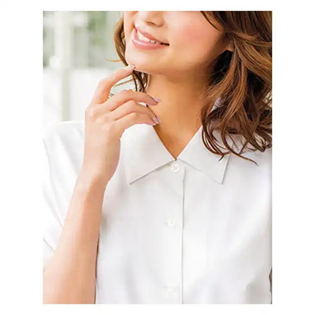 半袖ブラウス S3649-SEL 着用イメージ