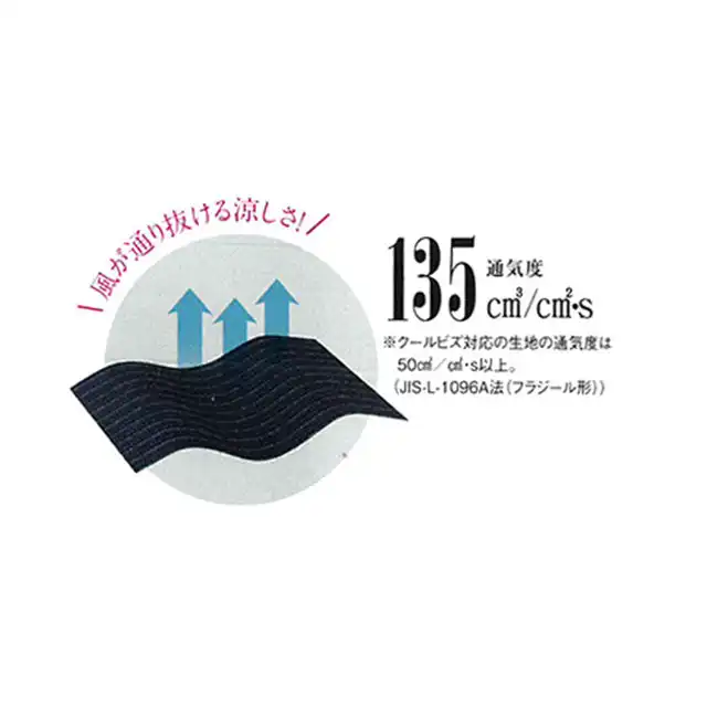 事務服 S5081-SERシリーズ 生地の特徴