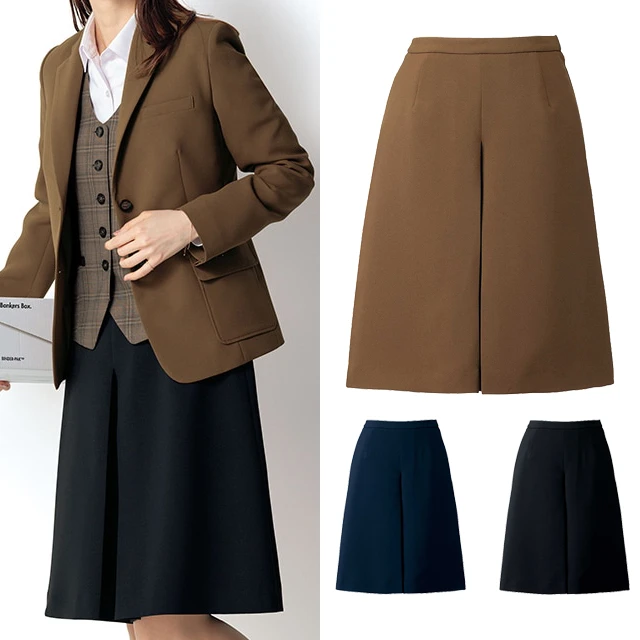 事務服 U2120-YAGシリーズ キュロットスカート カラーイメージ